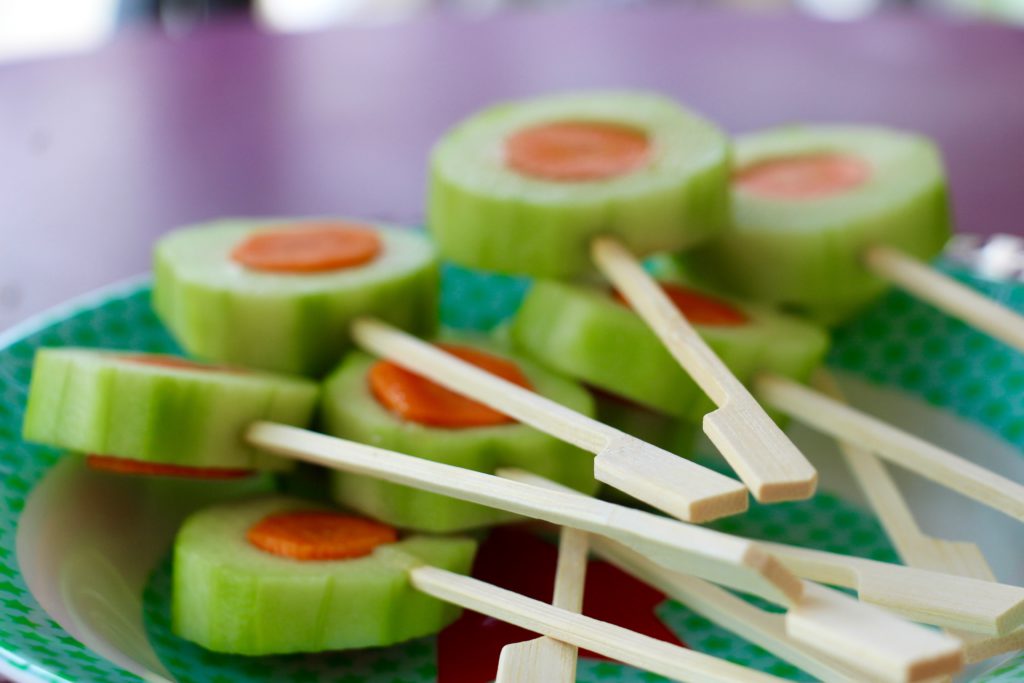 Fingerfood: Gemüse Lollies