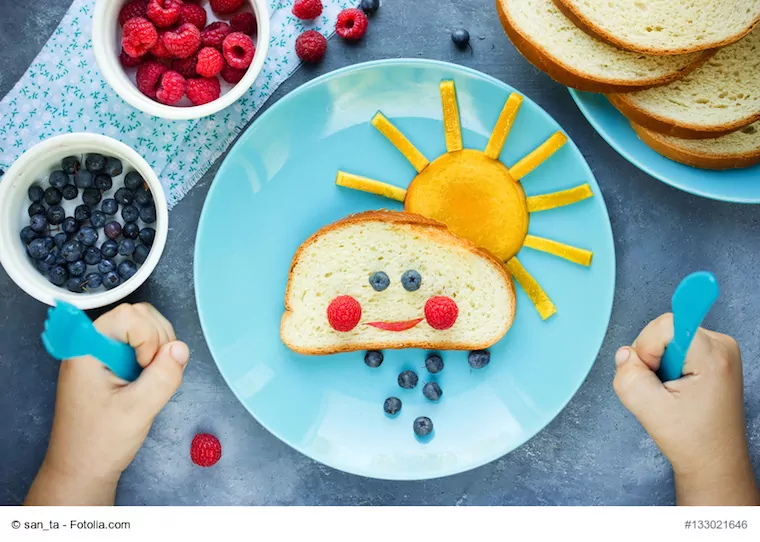 Kreative Snacks für Kleinkinder