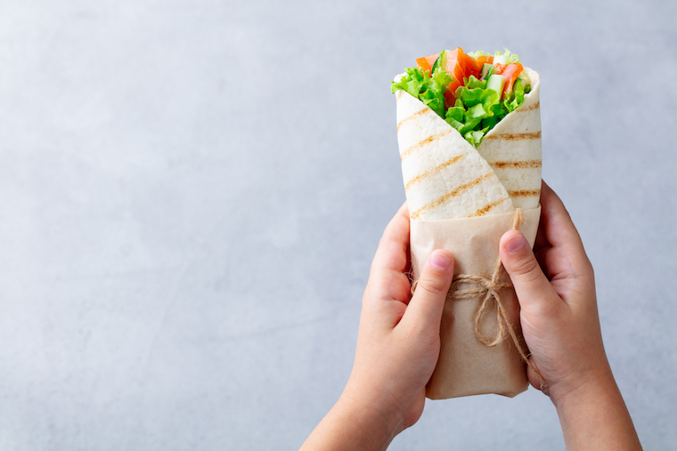 Wraps für die Familie